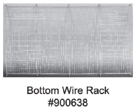 Replacement Wire Floor Grid for Chew Proof 30" Rabbit (WA 00682)